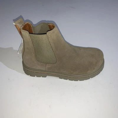 Botas Birkenstock para mujer EE. UU. 9 gamuza tostada suela Chelsea lengüeta tobillo EU 40 Foto 1 de 4