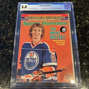 1981 Sports Illustrated  Wayne Gretzky 1st Cover CGC Rookie Newsstand - Picture 1 of 3