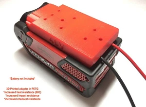 ADATTATORE BATTERIA H PER 40V Strikemaster greenworks 12 CALIBRO CAVO CONNETTORE ALIMENTAZIONE - Foto 1 di 7