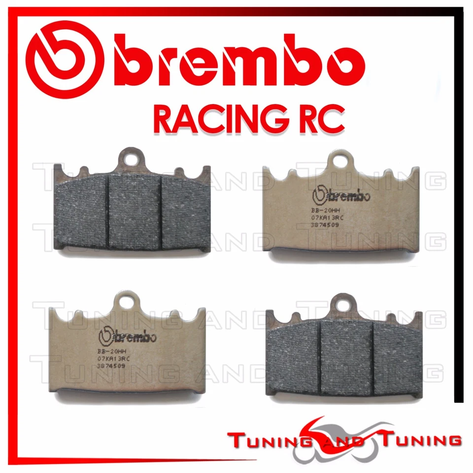 Pastiglie Anteriori BREMBO RC RACING PER KAWASAKI ZXR R 750 1989-1990-1991 - Immagine 1 di 1