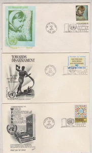 UNITED NATIONS - 1964-1971 SELECTED FIRST DAY COVER - 10nos - Picture 1 of 7
