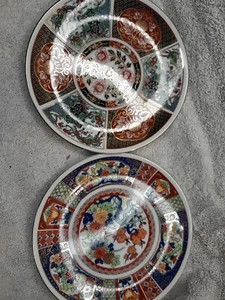 2 platos decorativos coloridos de postre/pan japonés - Imagen 1 de 7