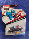 Marvel Comic Style Captain America 1/64 Scale Die-Cast Character Cars MOC 2/4