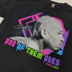 Chris Brown Breezy Tour 2022 doppelseitiges T-Shirt Hip Hop One Of Them Ones - Bild 1 von 7
