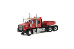 Kenworth C500B Truck with Ballast Box - Red - WSI 1:50 Scale Model #04-1040 New!