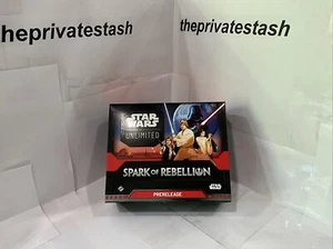New Star Wars: Unlimited “Spark of Rebellion” Prerelease Box - Sealed - Picture 1 of 1