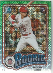 Mega caja cromada Bowman 2024 novato del año favoritos #ROY3 Masyn Winn - Imagen 1 de 1