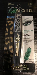 L'Oral Paris 634 Blackest Noir Voluminous Waterproof Mascara, 0.27 fl. oz. - Picture 1 of 2