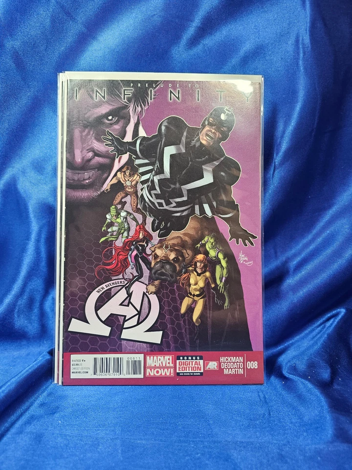 New Avengers #8 (2013) Marvel VF+ 8.5  1st Black Order - Image 1 of 1