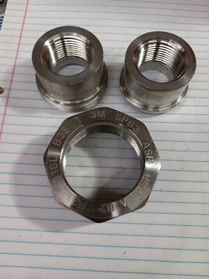Asp USA 316 Stainless 1" Npt Threaded Union - Image 1 of 4