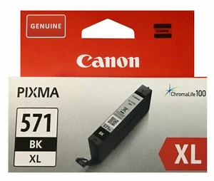 Canon CLI-571XL BK Schwarz MG7750 MG7751 MG7752 MG7753 TS8050 TS8051 TS8052 - Bild 1 von 1