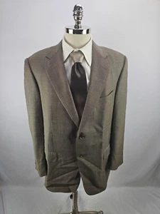 Ermenegildo Zegna Trofeo Men's Tan Wool Blazer Jacket 44R - Picture 1 of 9