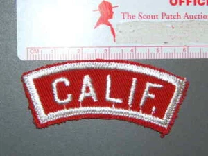 Striscia di stato Boy Scout RWS CALIF. 6568P - Foto 1 di 1