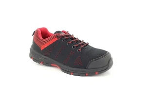 Hard Edge MAL2828 Damas Ligero Con Cordones Trabajo Puntera Seguridad Entrenadores Zapatos - Imagen 1 de 9