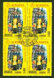 25th Anniversary of ACESITA Steel Works - Brazil Stamp-1969 - Scott# 1140 - FDC - Picture 1 of 1
