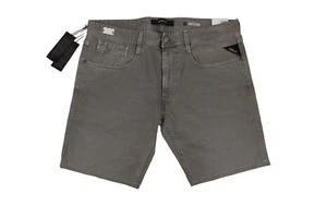 REPLAY SHORTS Anbass Herren Jeans - M914 - W36 - grau - Neuware - Bild 1 von 7