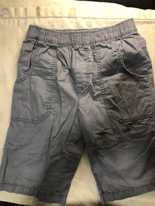 Boys Old Navy Pull on Grey Shorts Size large (10)  pre owned - Picture 1 of 4