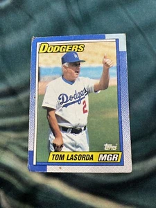 1990 Topps Baseball Card Tom Lasorda #669 - Picture 1 of 2