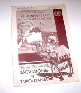 Kolonialismus Reisen Broschüre Touring Ausflug nach Tripolitanien 1^ Aufl. 1931 - Bild 1 von 1