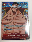 Bandai One Piece Card Game OP02-004 Edward Newgate Super Rare Parallel Mint Holo