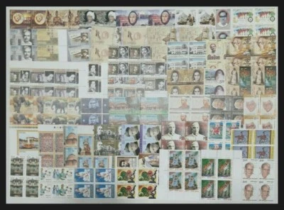 136. INDIA 2011 COMPLETE COMMEMORATIVE STAMPS YEAR PACK  IN BLOCK OF 4 . MNH - Image 1 of 2