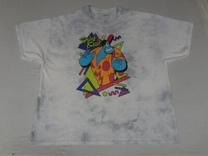 DISNEY ALADDIN GENIE OF THE LAMP SPRING BREAK GRAY TIE-DYE 2XL T-SHIRT J187 - Picture 1 of 4
