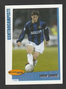 TOP PLAYER FIGURINA CALCIATORI PANINI SUPERCALCIO 2000-01 INTER ZANETTI NUOVA - Picture 1 of 2