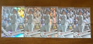 2017 Topps Chrome Corey Seager All-Star Rookie Refractor Lot (5) verschiedene  - Bild 1 von 2