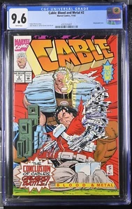 Cable: Blood And Metal #2 CGC 9.6 Domino Stryfe Mutant Liberation Front Marvel - Bild 1 von 2