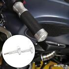 Motorcycle Handlebar Grips Handle Bar Grip Ends for BMW R9T Silver