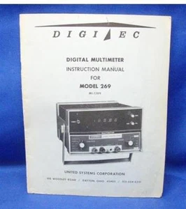Manuale istruzioni Digitec modello 269 con SCHEMI - Foto 1 di 1
