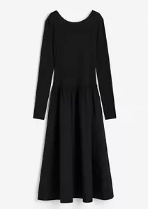 H&M Black Flared Skirt Dress - Picture 1 of 8