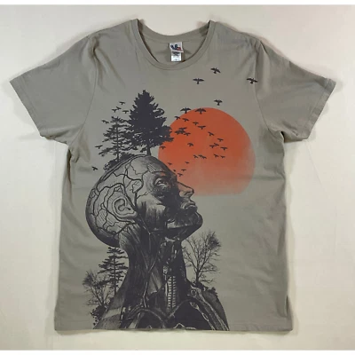 Camiseta L Anatomical Head 1998 Comida Chatarra Hecha en EE. UU. Socal Calce Relajado/Gran Tamaño Foto 1 de 4