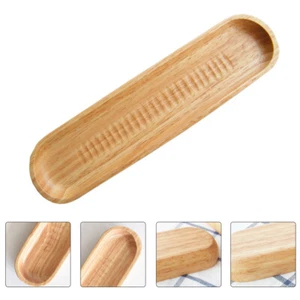 Holz Sashimi -Teller Sushi-Geschirr Wiederverwendbare Sushi-Tabletts - Bild 1 von 12