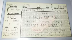FLYERS At DETROIT RED WINGS 1997 Stanley Cup Finals GM 3 Yzerman & Federov Goals - Picture 1 of 2