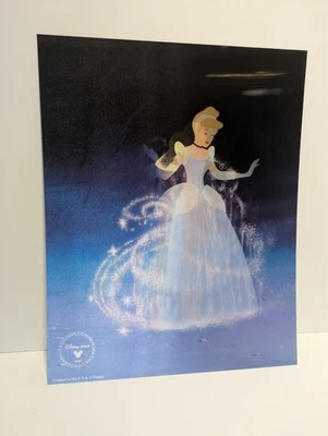 Cinderella 2005 Disney Exclusive Commemorative Lithograph Lenticular 11" x 14" - Image 1 of 4