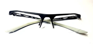 NIKE Eyeglasses  8050 003 Satin Black 57-18-145 with Case - Picture 1 of 4