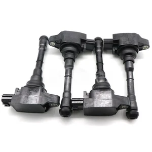 Nuevas bobinas de encendido UF659 4 piezas - superan las especificaciones OEM para Nissan Rogue Juke Sentra 11-19 - Imagen 1 de 11
