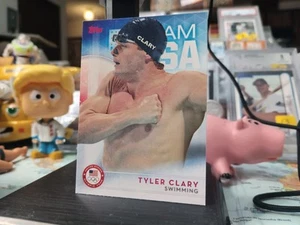 2016 Topps Olylmpic Team USA #30 Tyler Clary Mens Swimming - Picture 1 of 1