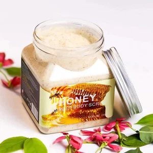 Exfoliante corporal blanqueador natural Wokali Honey Sherbet 350 ml/12,3 oz - Imagen 1 de 4