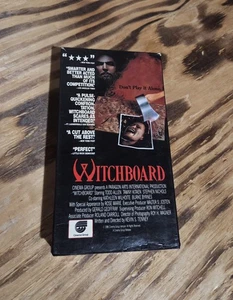 Witchboard VHS Video Tape 1987 Continental Horror Movie Satanic Ouija Board Gore - Imagen 1 de 5