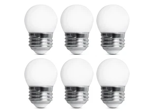 Feit Electric S11 LED Bulb E26 Base, Non Dimmable, 30W Equivalent,2700K, 6 Pack - Picture 1 of 1