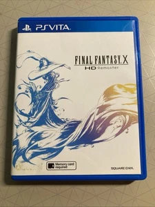 Final Fantasy X HD Remaster Ps Vita Asia Importación Inglés 2014 Square Enix - Imagen 1 de 2