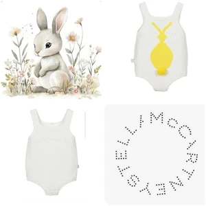 Pagliaccetto Stella McCartney Bunny in maglia taglia 12 mesi /74 cm - Foto 1 di 7