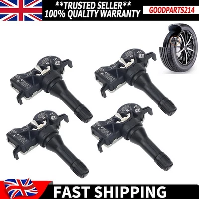 4X Tyre Pressure Sensor For Nissan Leaf Micra Qashqai Infinity QX50 407004CB0B - Image 1 of 4