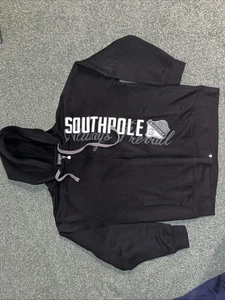 Y2K Black Southpole Men's L zip up graphic logo grunge streetwear - Picture 1 of 5
