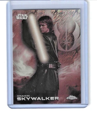 Anakin Skywalker 2025 Topps Chrome Star Wars Black and White Shimmer #3 - Image 1 of 2