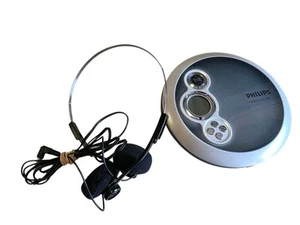 Philips Portable CD Player AX2411/17 45 Seconds ESP W Headphones Carrying Bag - Picture 1 of 12