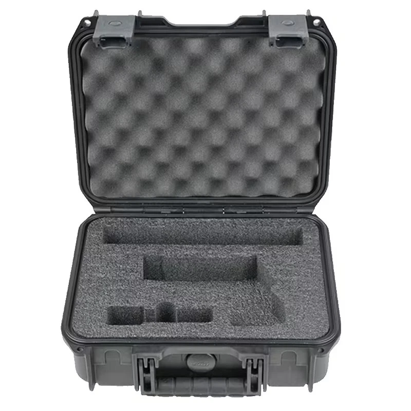 SKB iSeries 1209 Customizable Foam Pistol Case Black Secure Latches 3i-1209-SP - Image 1 of 1