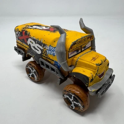 Disney Pixar Cars Mud Racing XRS Miss Fritter Bus - Image 1 of 4